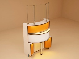 Кассовый прилавок 2 orange