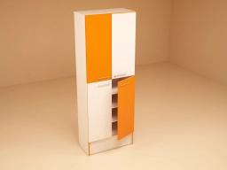 Шкаф 1-1 orange